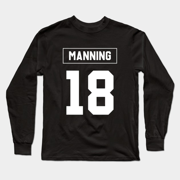 the legendary number 18 of indianapolis Long Sleeve T-Shirt by Cabello's